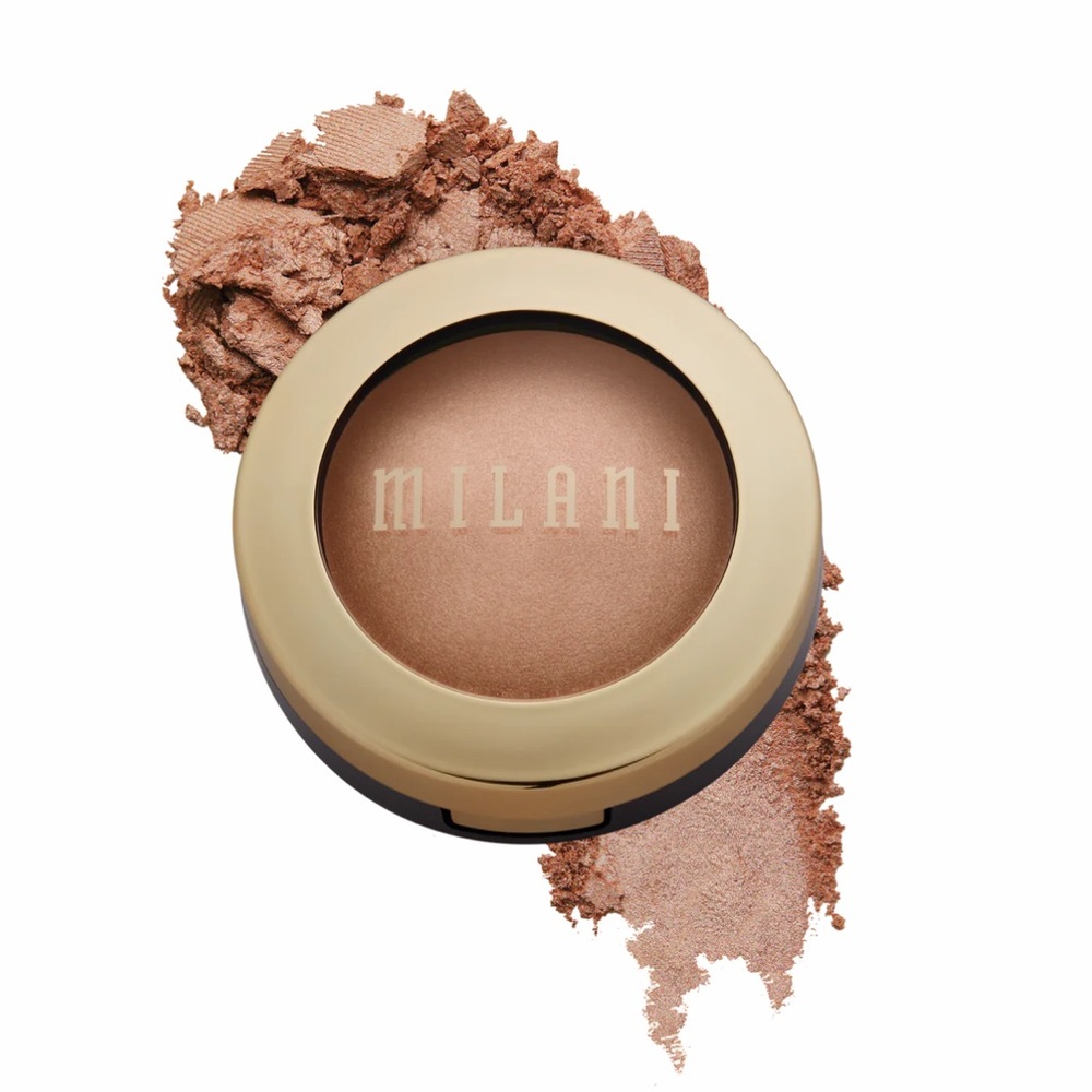 💎 Milani Baked Highlighter & Bronzer Color 130 Rosa Italiana New Full-Size